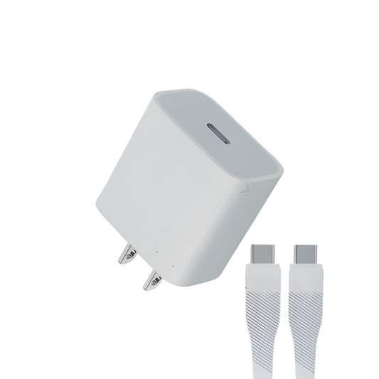 Wall Combo Charger - USB-C & Lightning