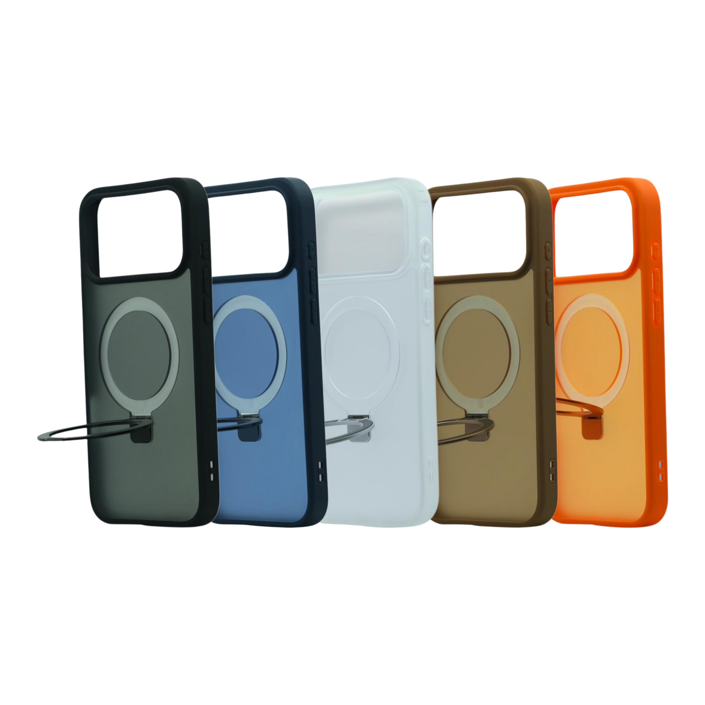 iPhone 17 Pro - MS Translucent Matte Ring Case