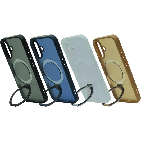 iPhone 16 Plus - MS Translucent Matte Ring Case